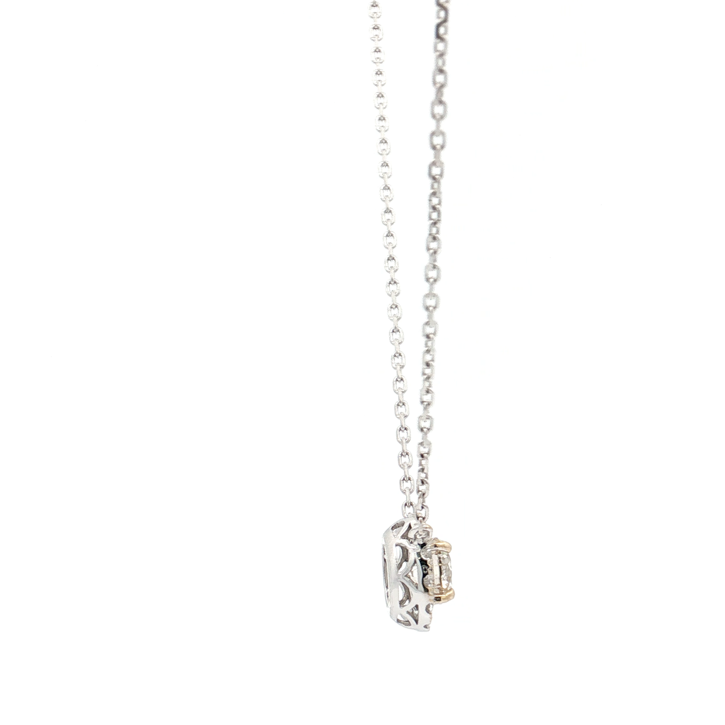 White Gold Diamond Pendant