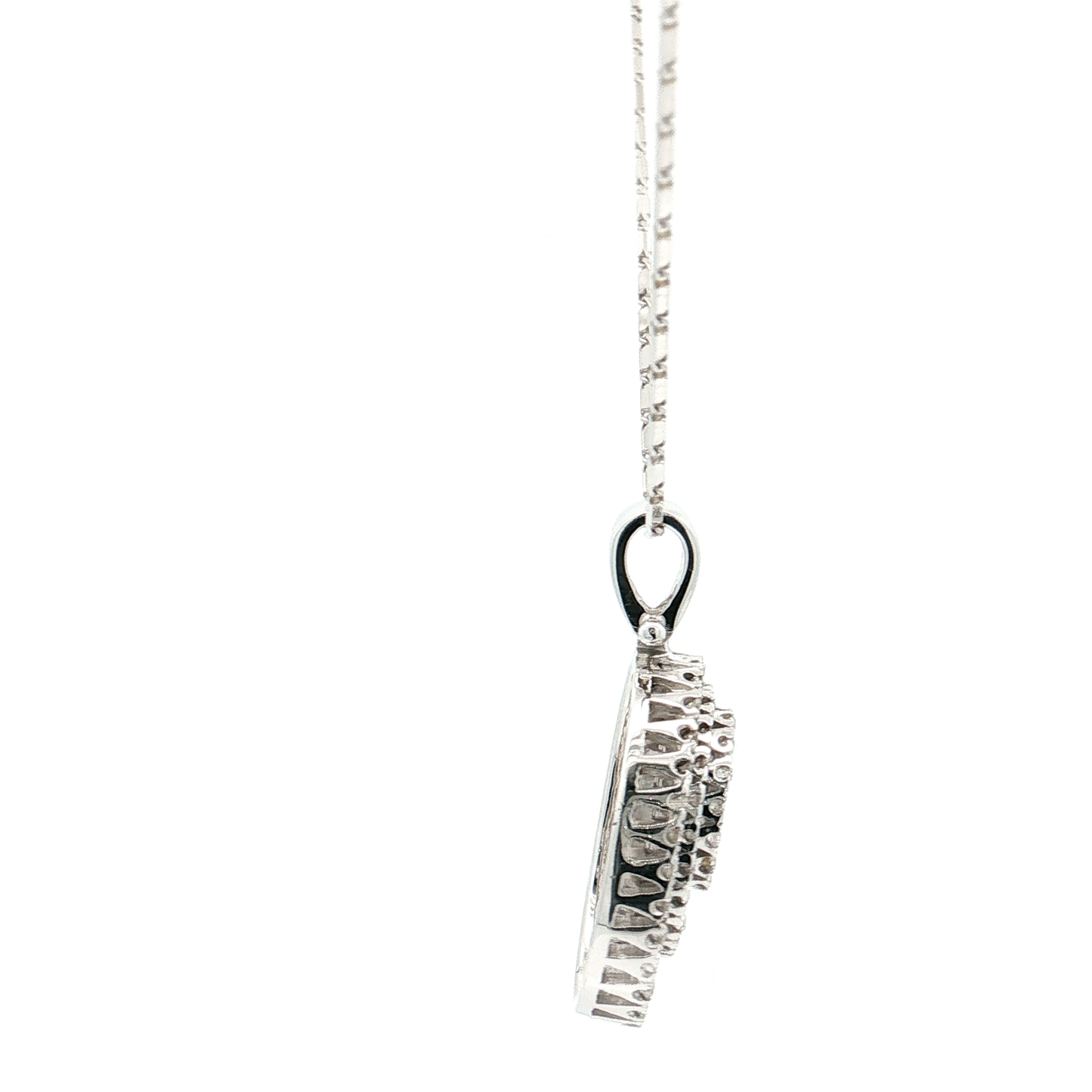 White Gold Diamond Pendant