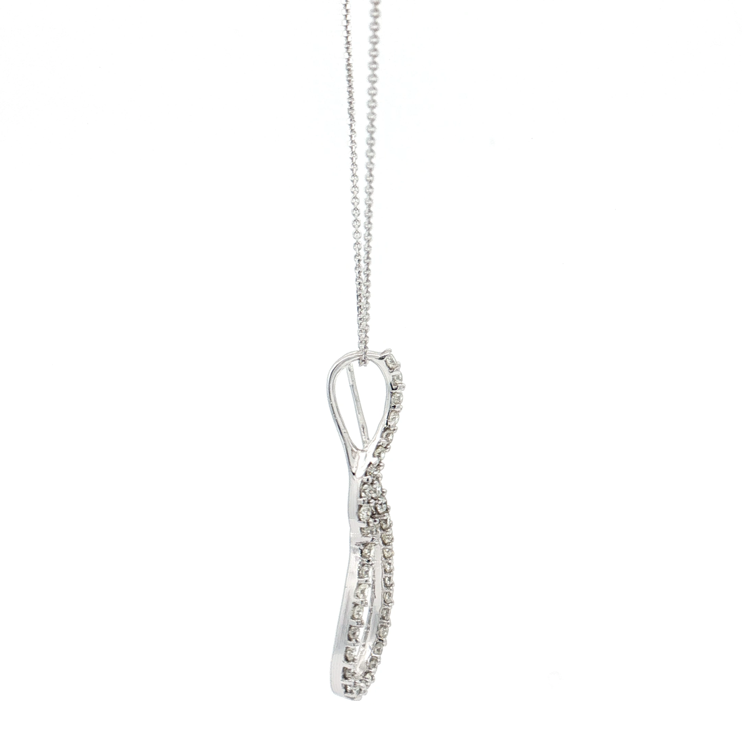 White Gold Diamond Pendant