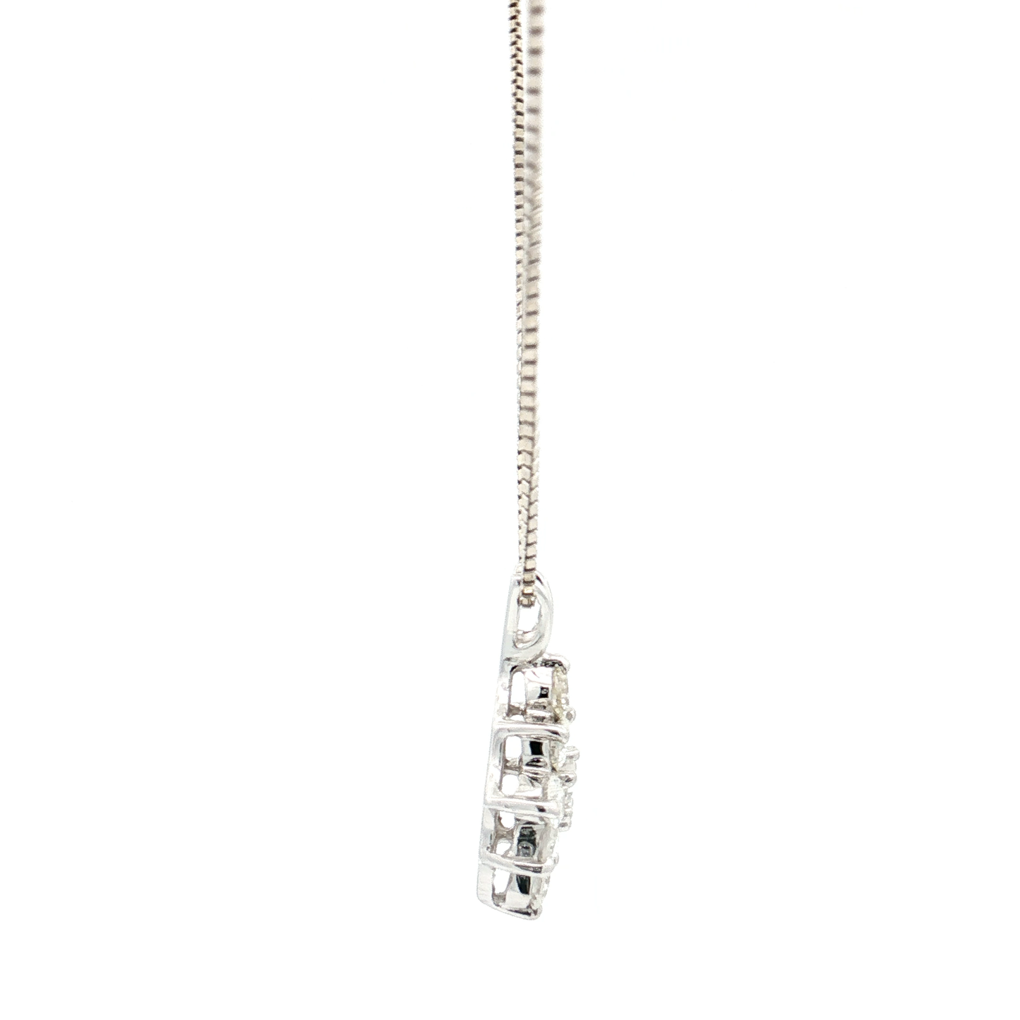 White Gold Diamond Pendant