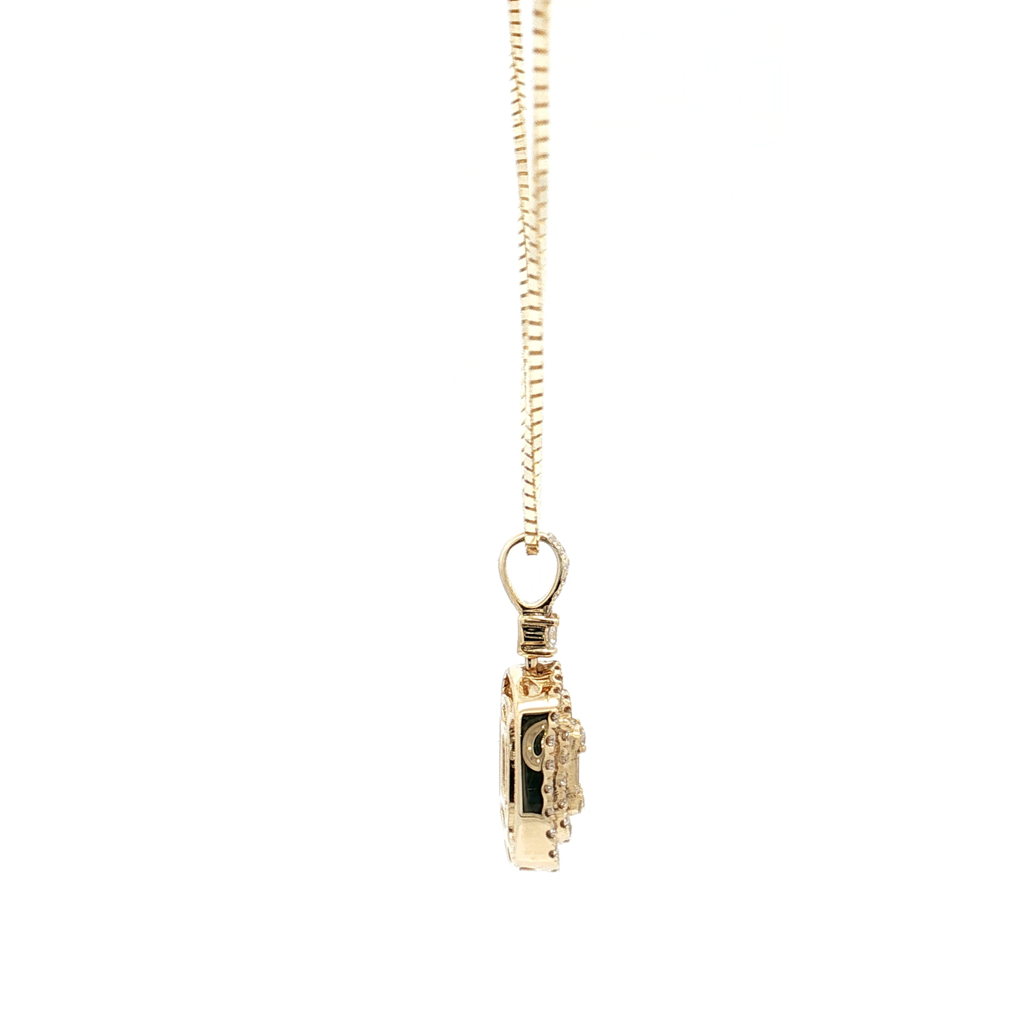 Yellow Gold Diamond Pendant