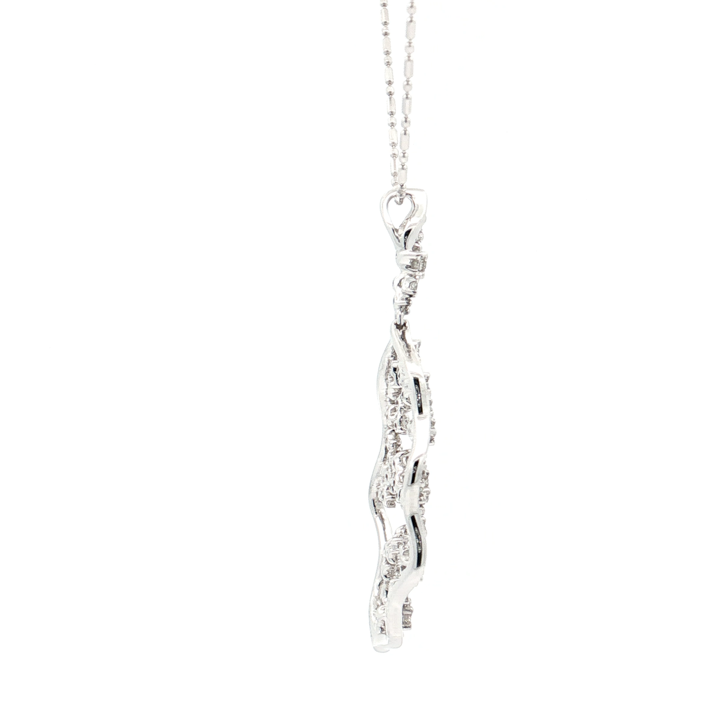 White Gold Diamond Pendant