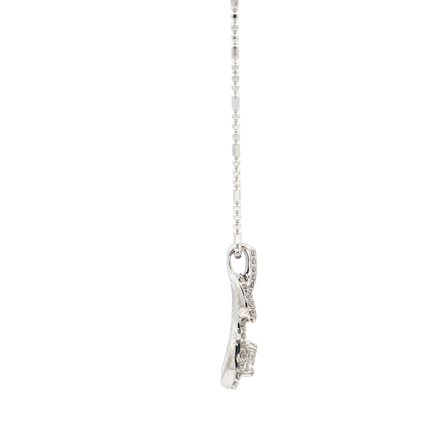 White Gold Diamond Pendant