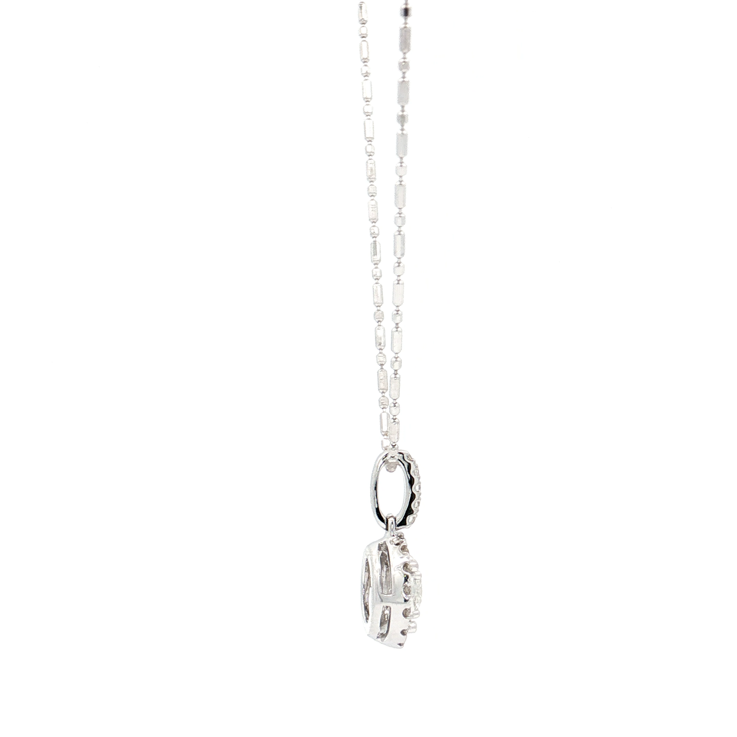 White Gold Diamond Pendant
