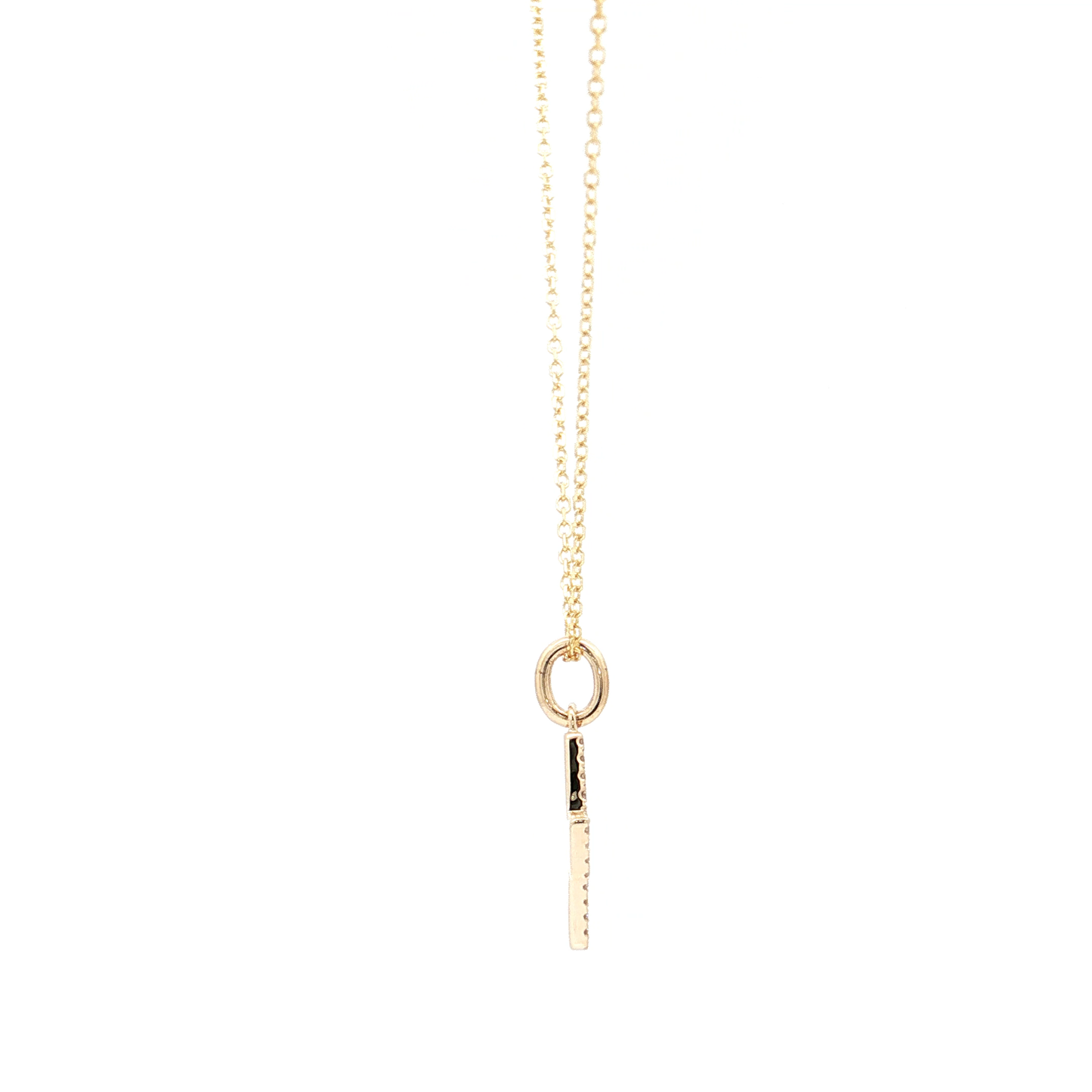 Yellow Gold Diamond Texas Pendant