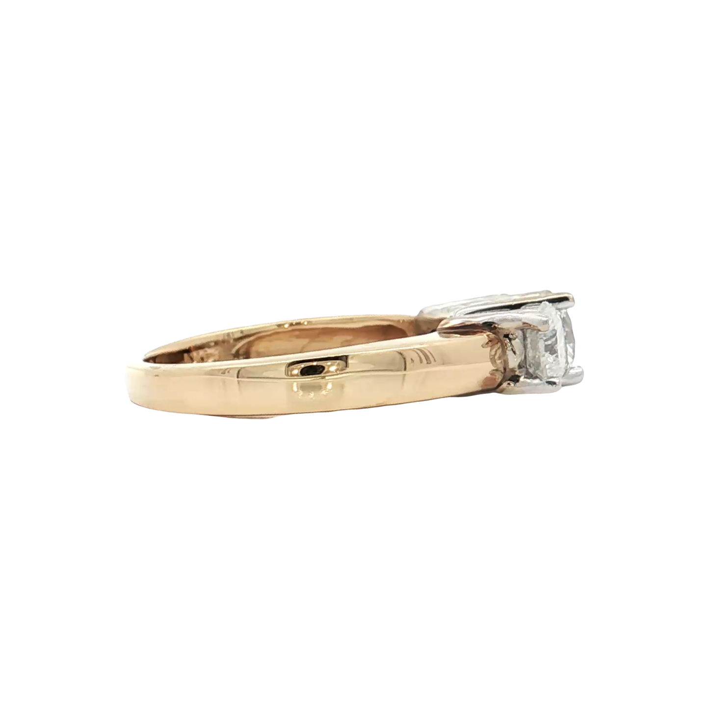 Yellow Gold Diamond Bridal Ring