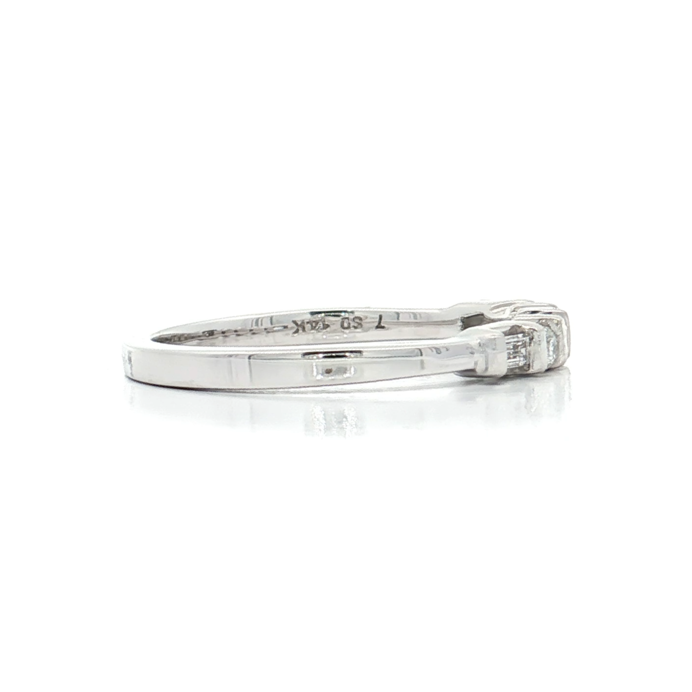 White Gold Diamond Wedding Band