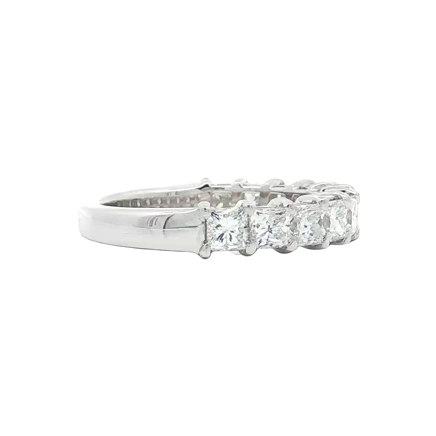 White Gold Diamond Wedding Band
