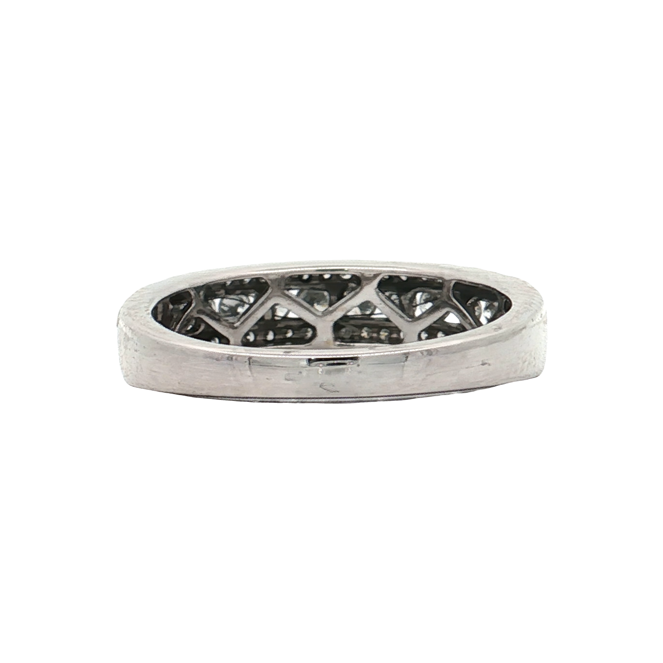 White Gold Diamond Wedding Band