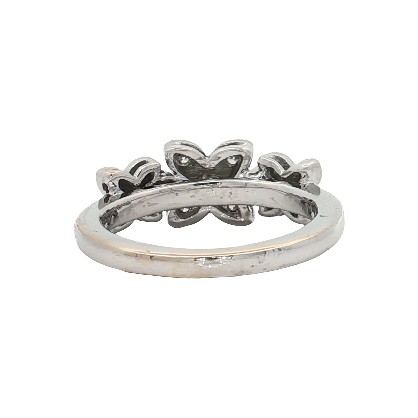 White Gold Diamond Fashion Ring