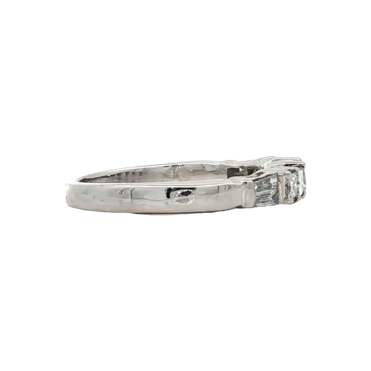 White Gold Diamond Wedding Band