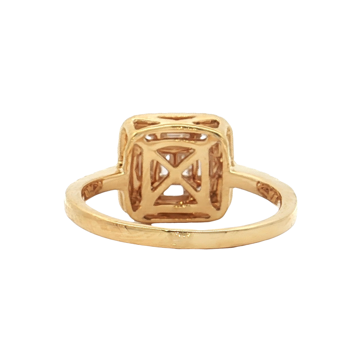 Yellow Gold Diamond Bridal Ring