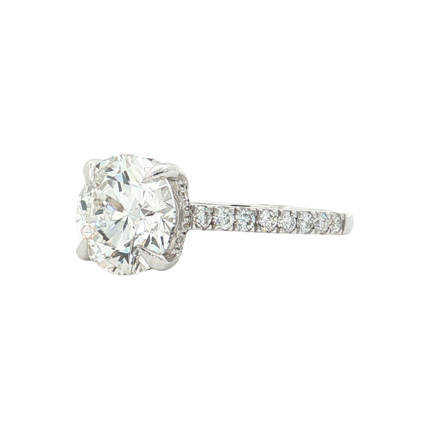 White Gold Lab-Diamond Ring