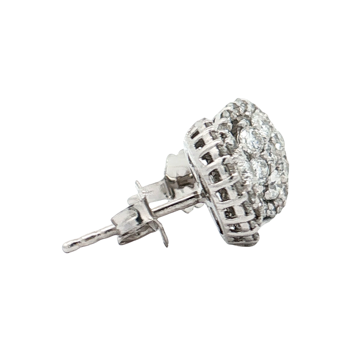 White Gold Diamond Studs