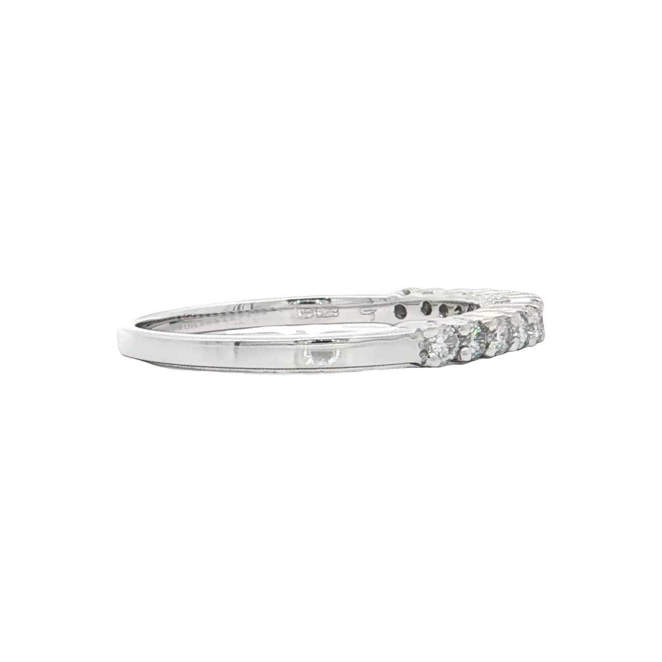White Gold Diamond Wedding Band