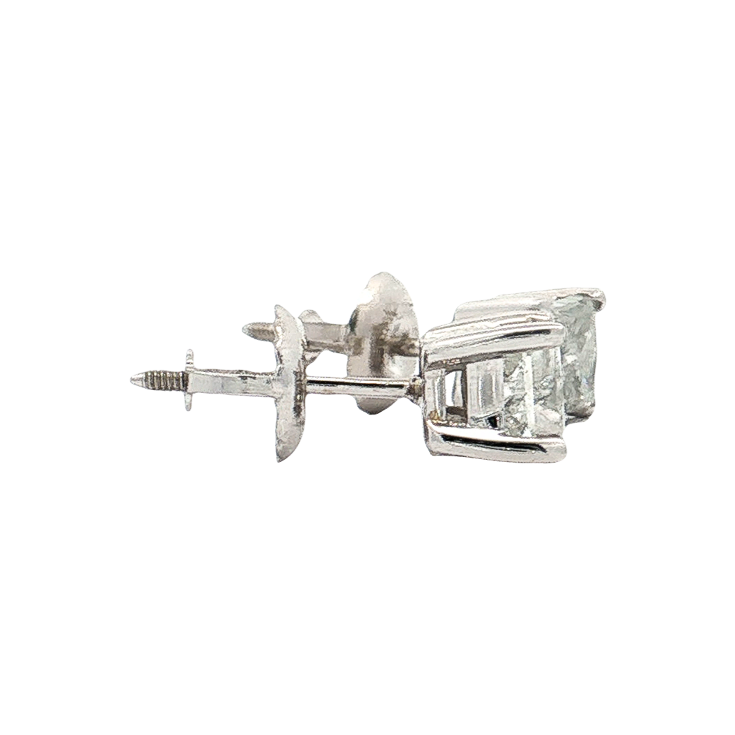 White Gold Diamond Studs