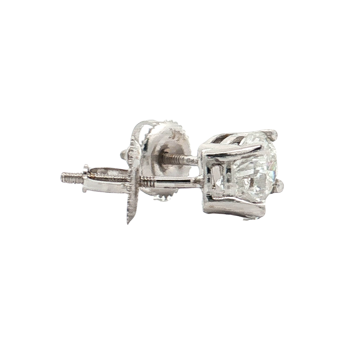 White Gold Diamond Studs