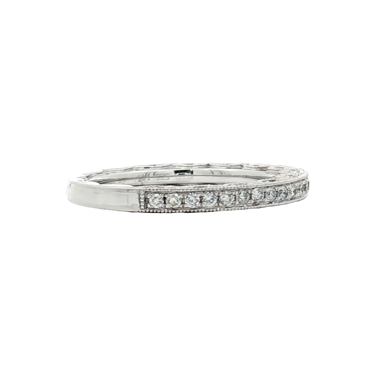 White Gold Diamond Wedding Band