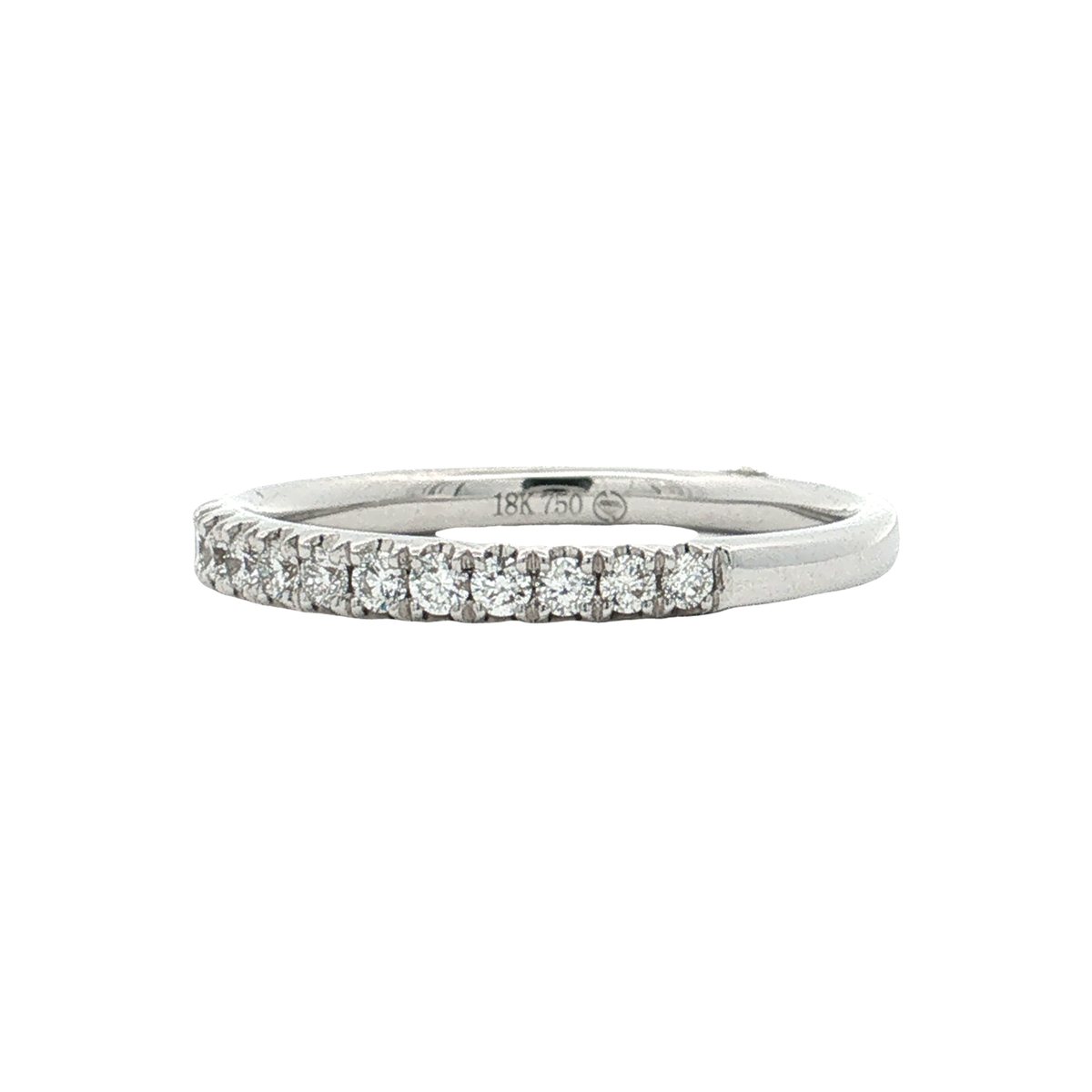 White Gold Diamond Wedding Band