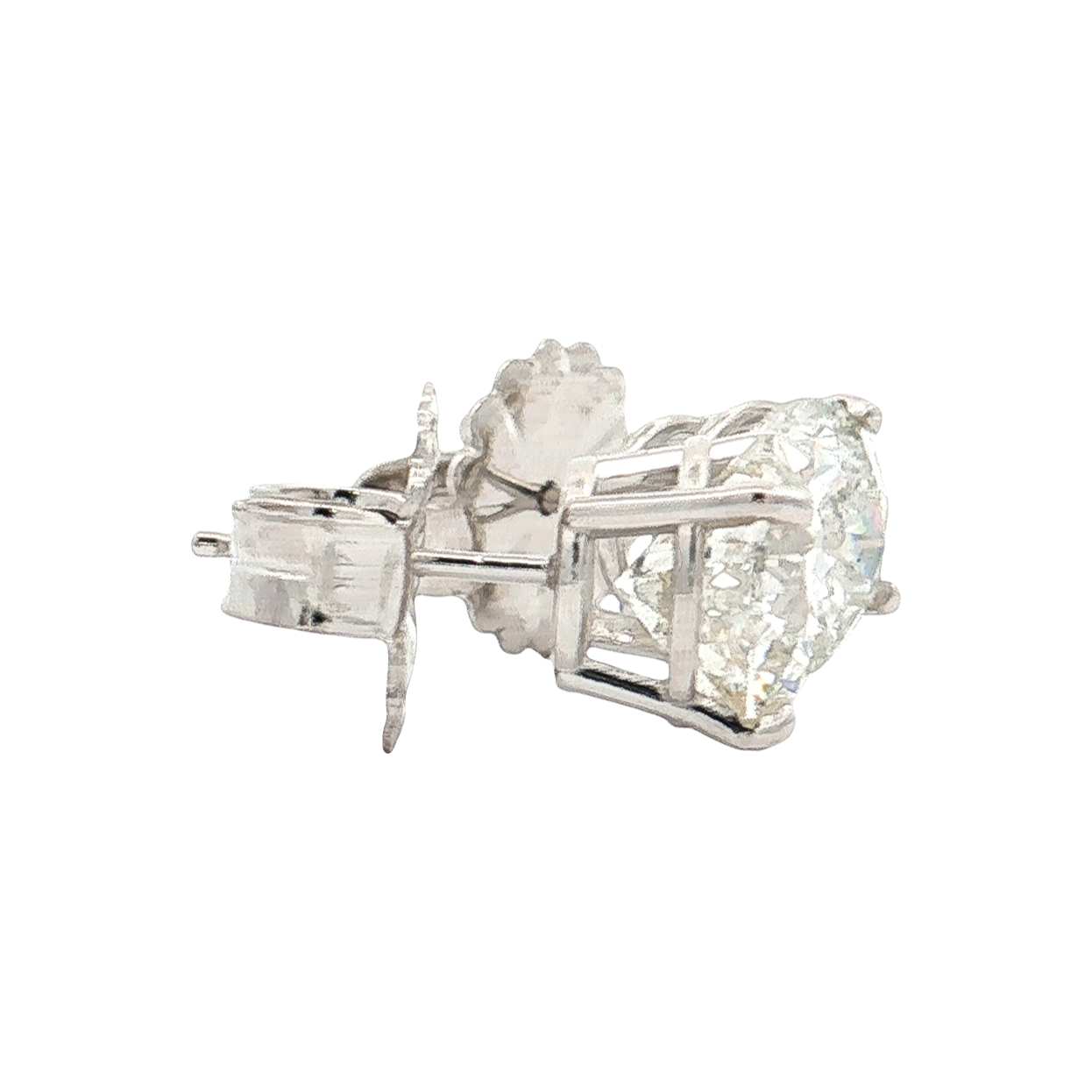 White Gold Diamond Studs