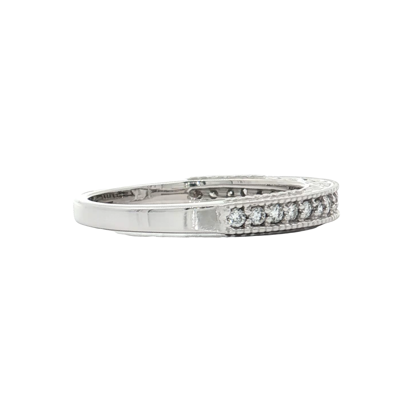 White Gold Diamond Wedding Band