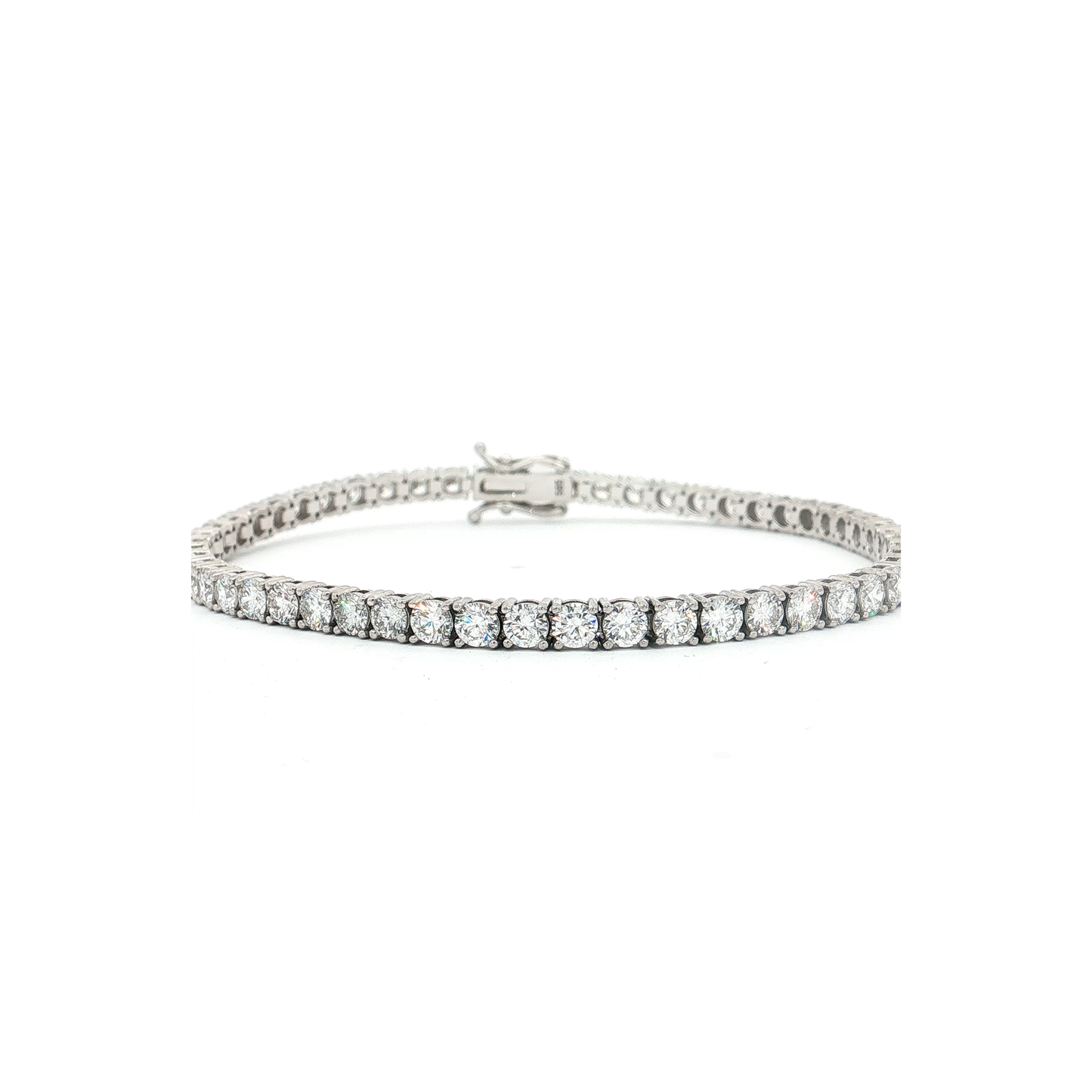 Lab-Grown Diamond Tennis Bracelet