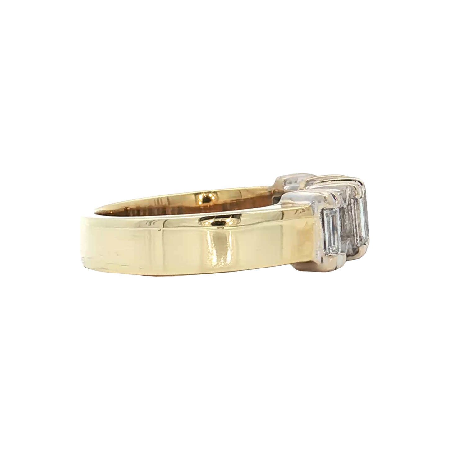 Yellow Gold Diamond Fashion Ring
