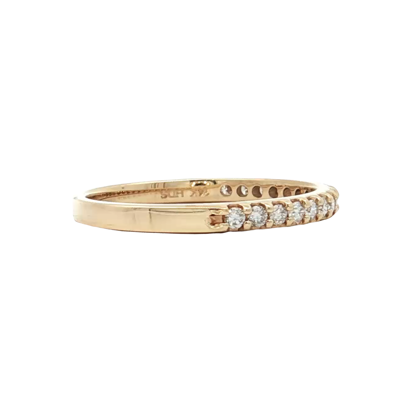 Yellow Gold Diamond Wedding Band