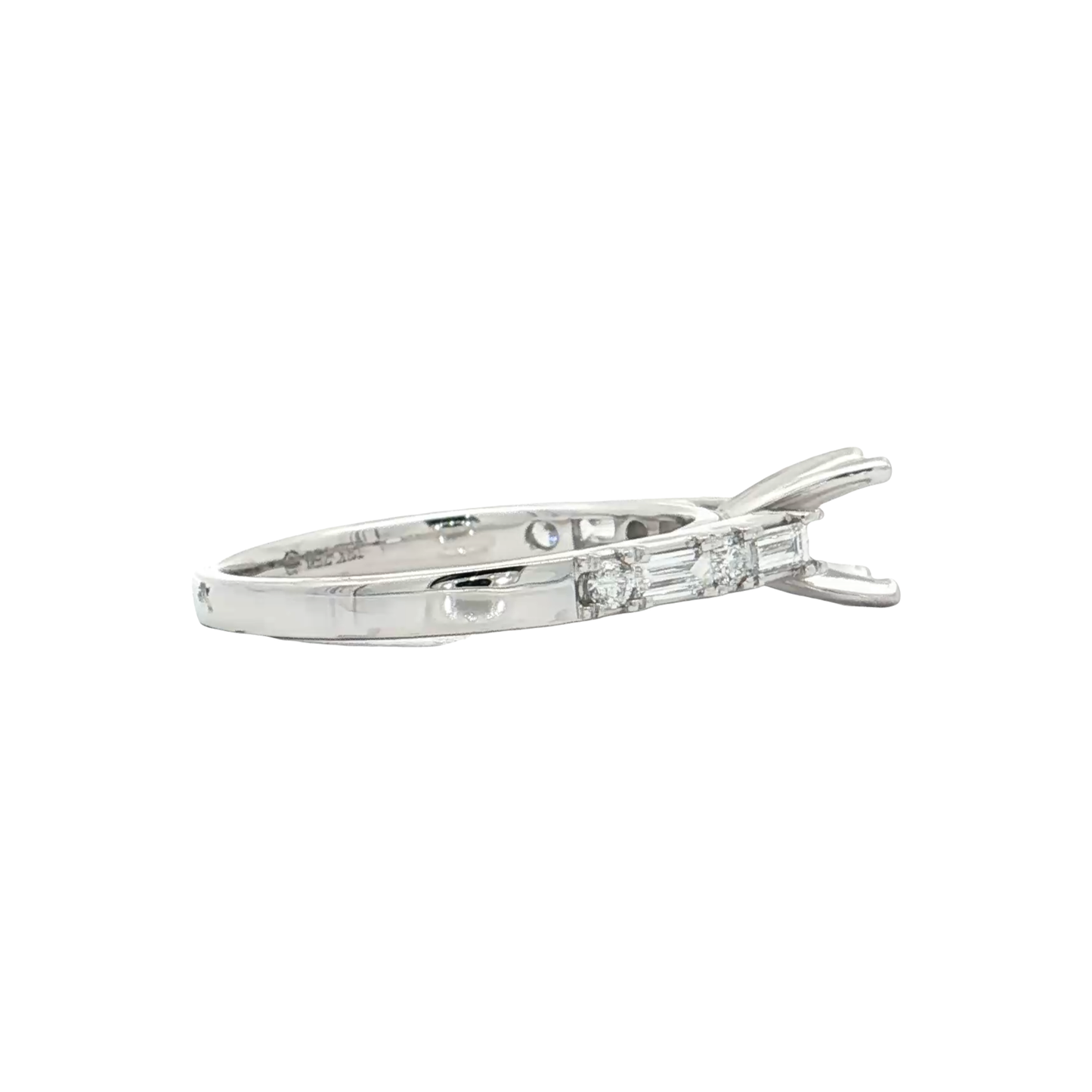 White Gold Diamond Bridal Setting