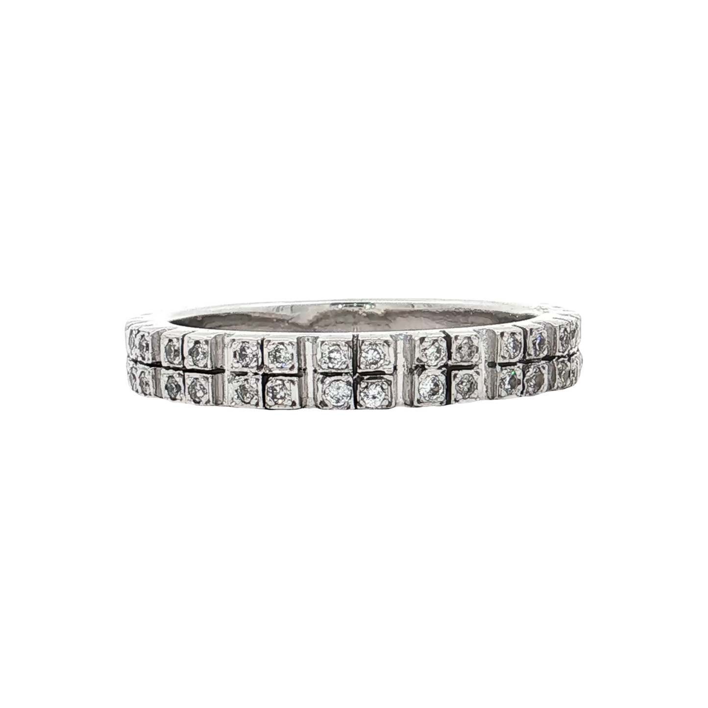 White Gold Diamond Eternity Band