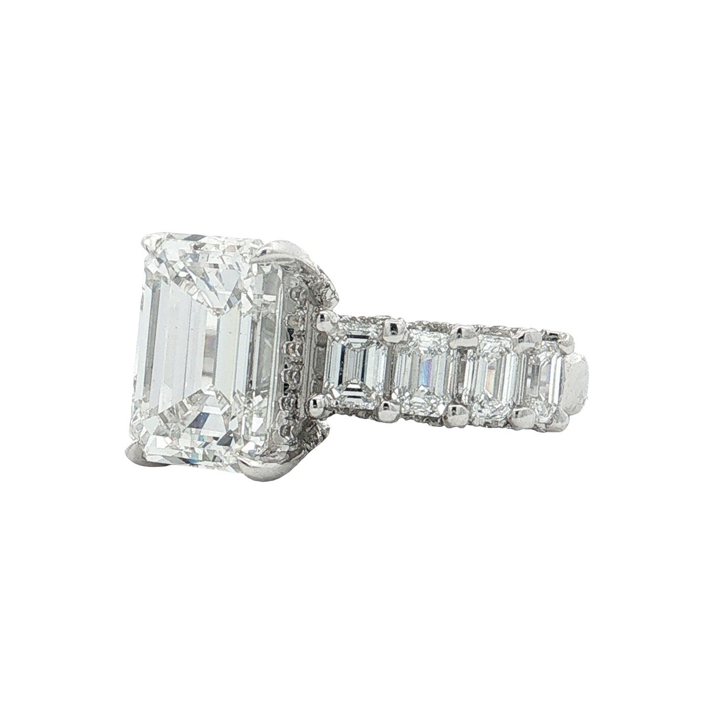 White Gold Lab-Diamond Ring