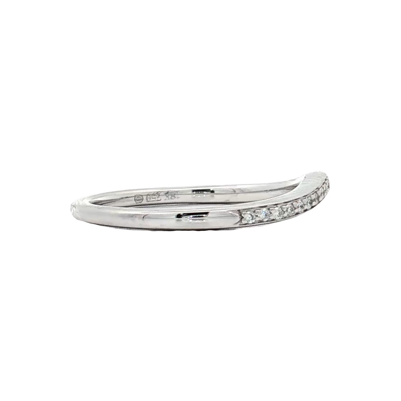 White Gold Diamond Wedding Band