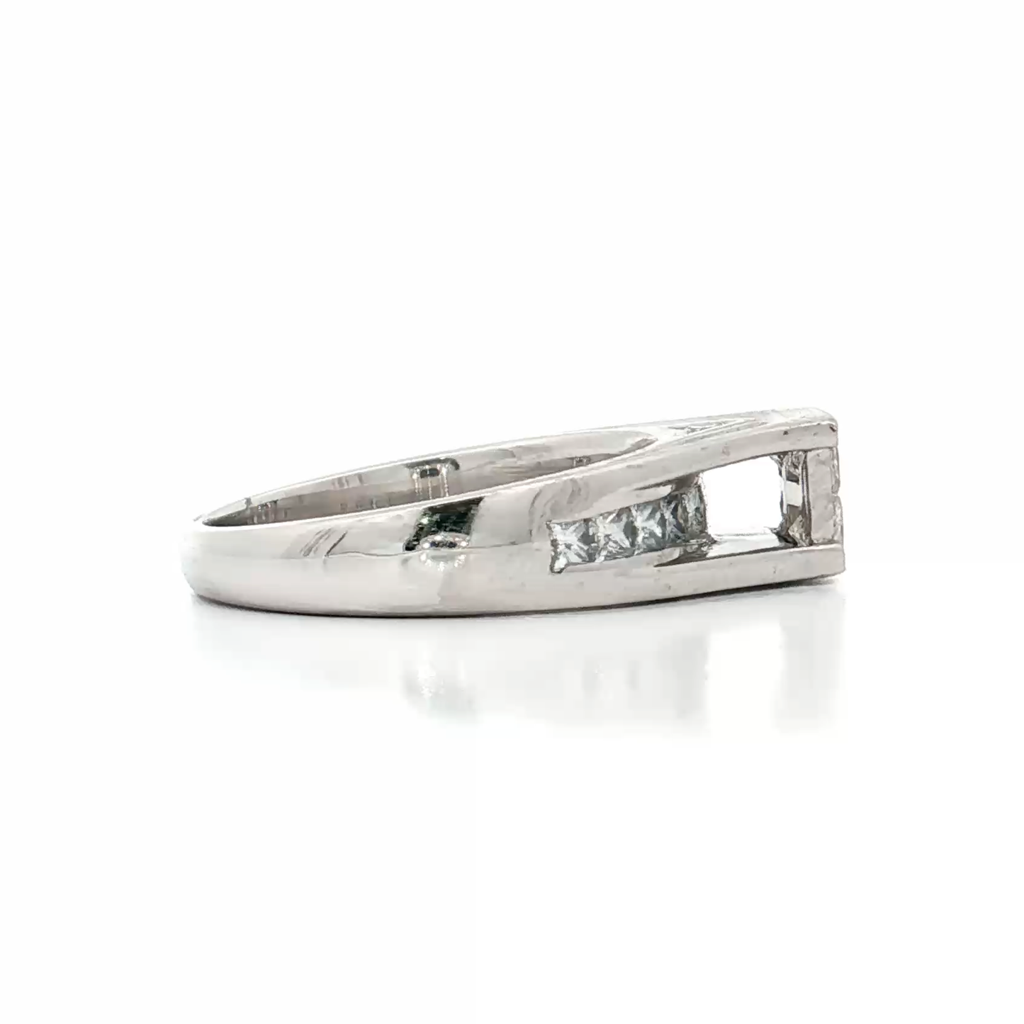 White Gold Diamond Bridal Ring