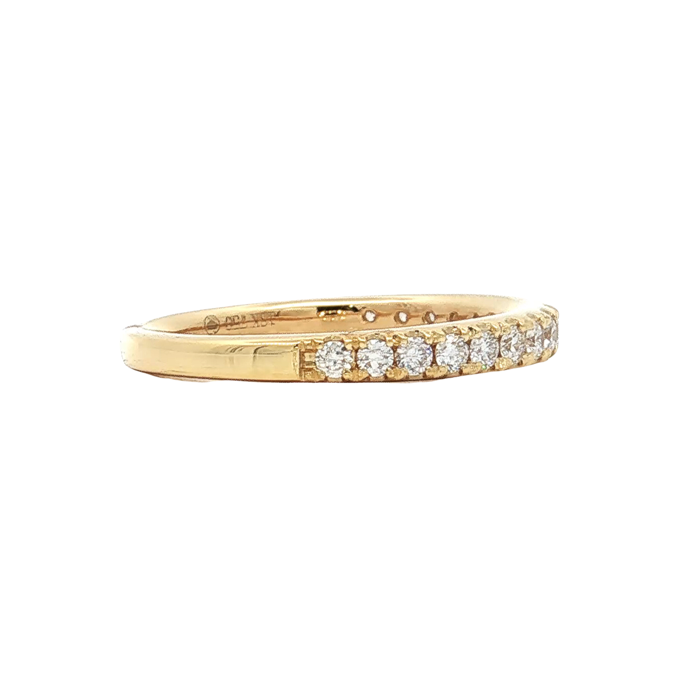 Yellow Gold Diamond Wedding Band