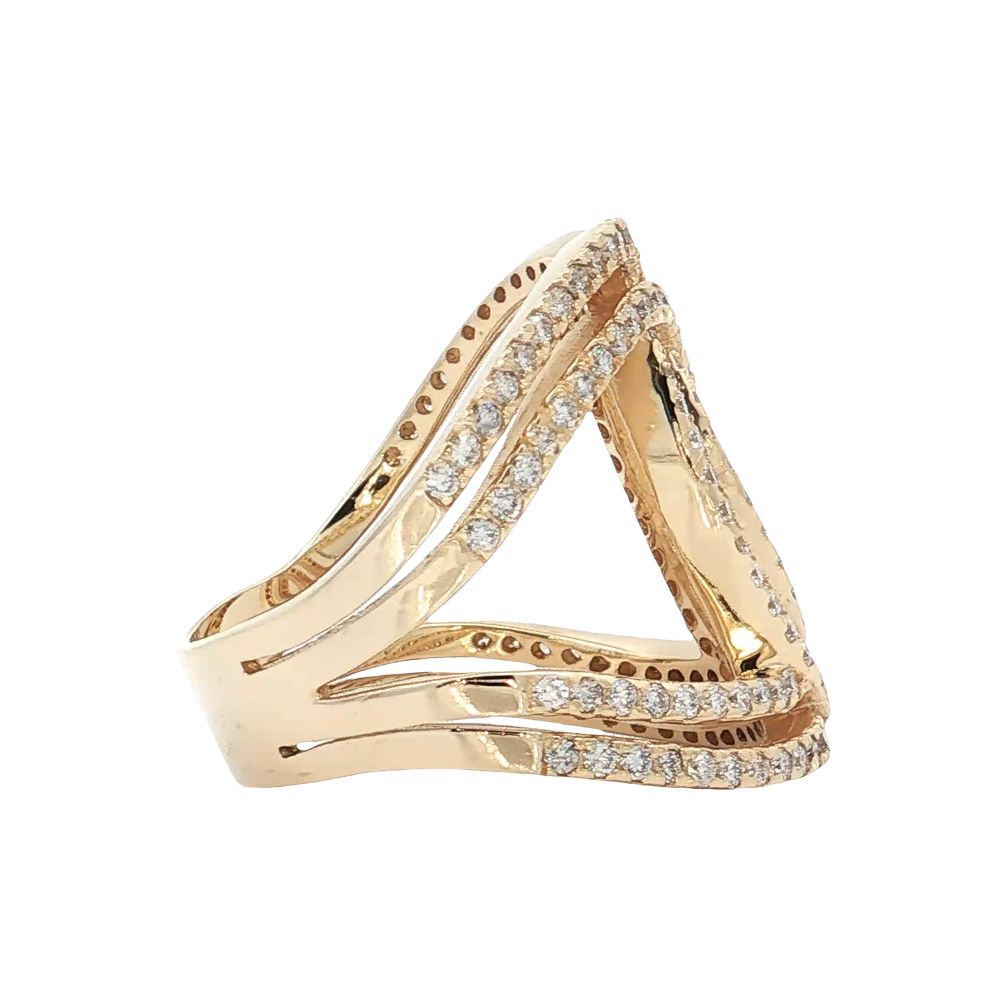 Yellow Gold diamond Fashion Ring