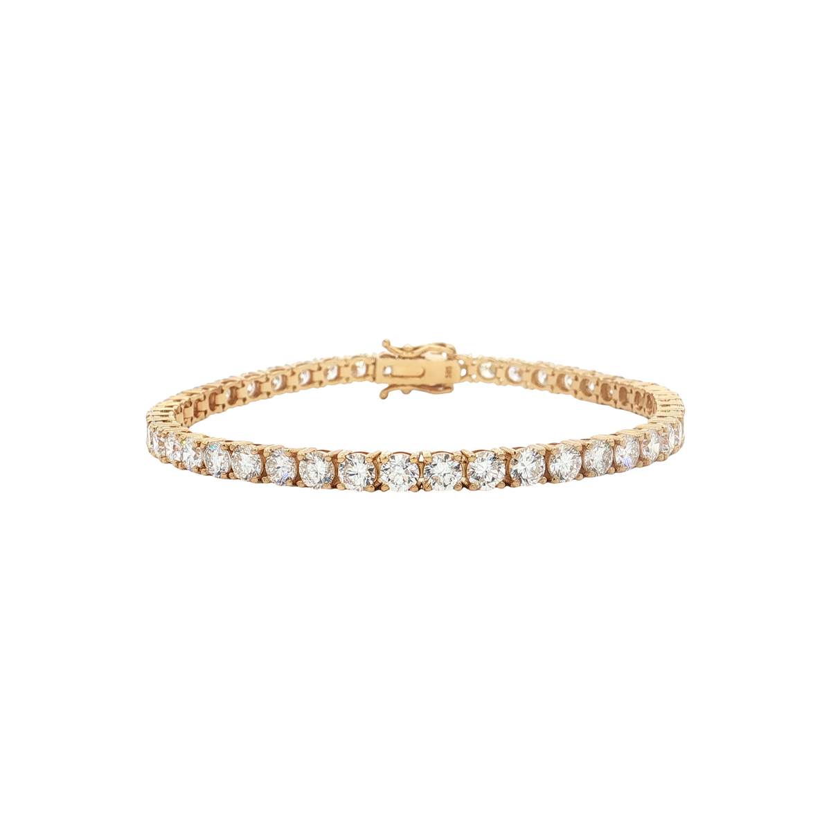 Lab-Grown Diamond Tennis Bracelet