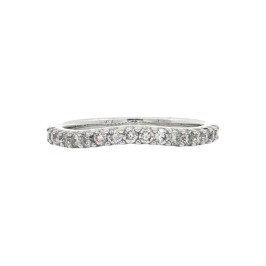 White Gold Diamond Wedding Band