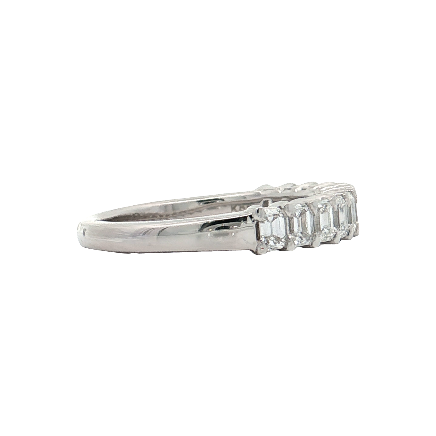 White Gold Diamond Wedding Band