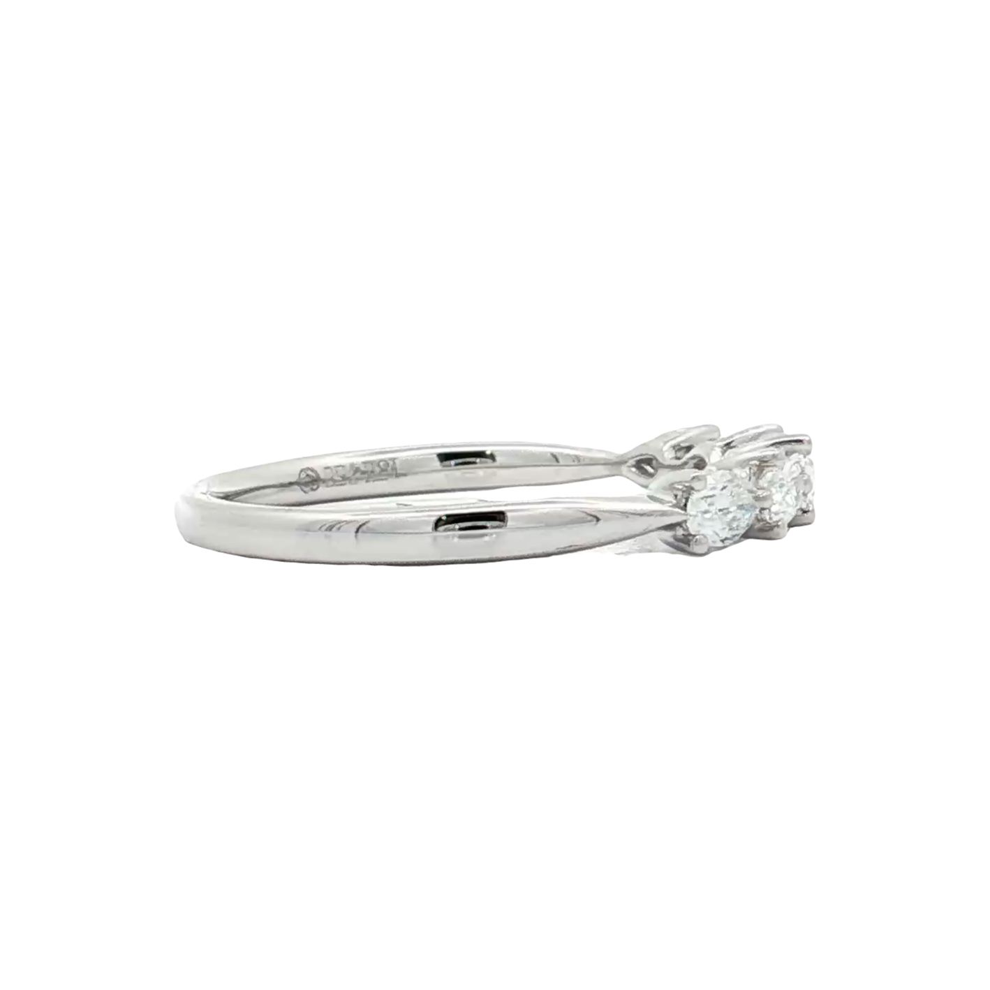 White Gold Diamond Wedding Band