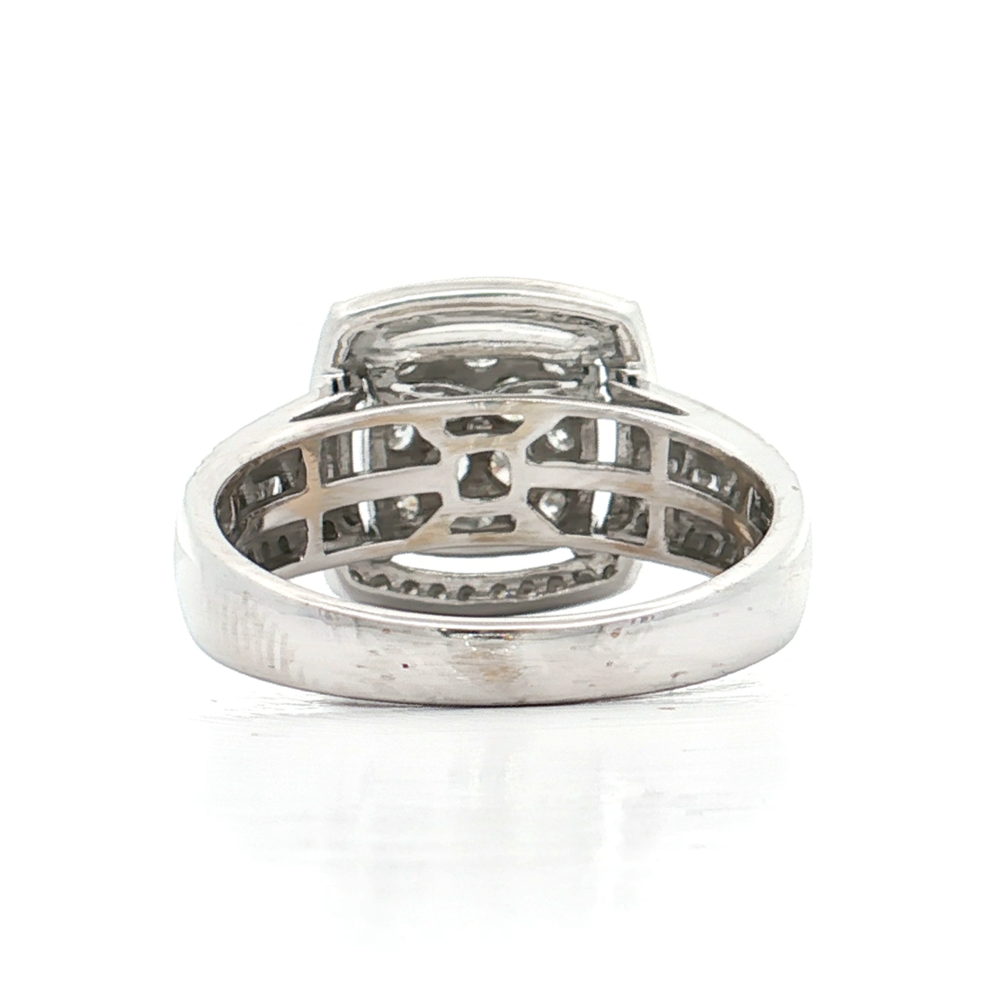 White Gold Diamond Bridal Ring