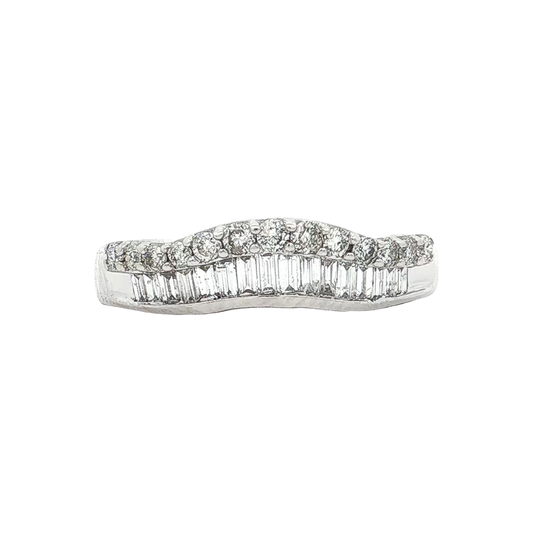 White Gold Diamond Wedding Band