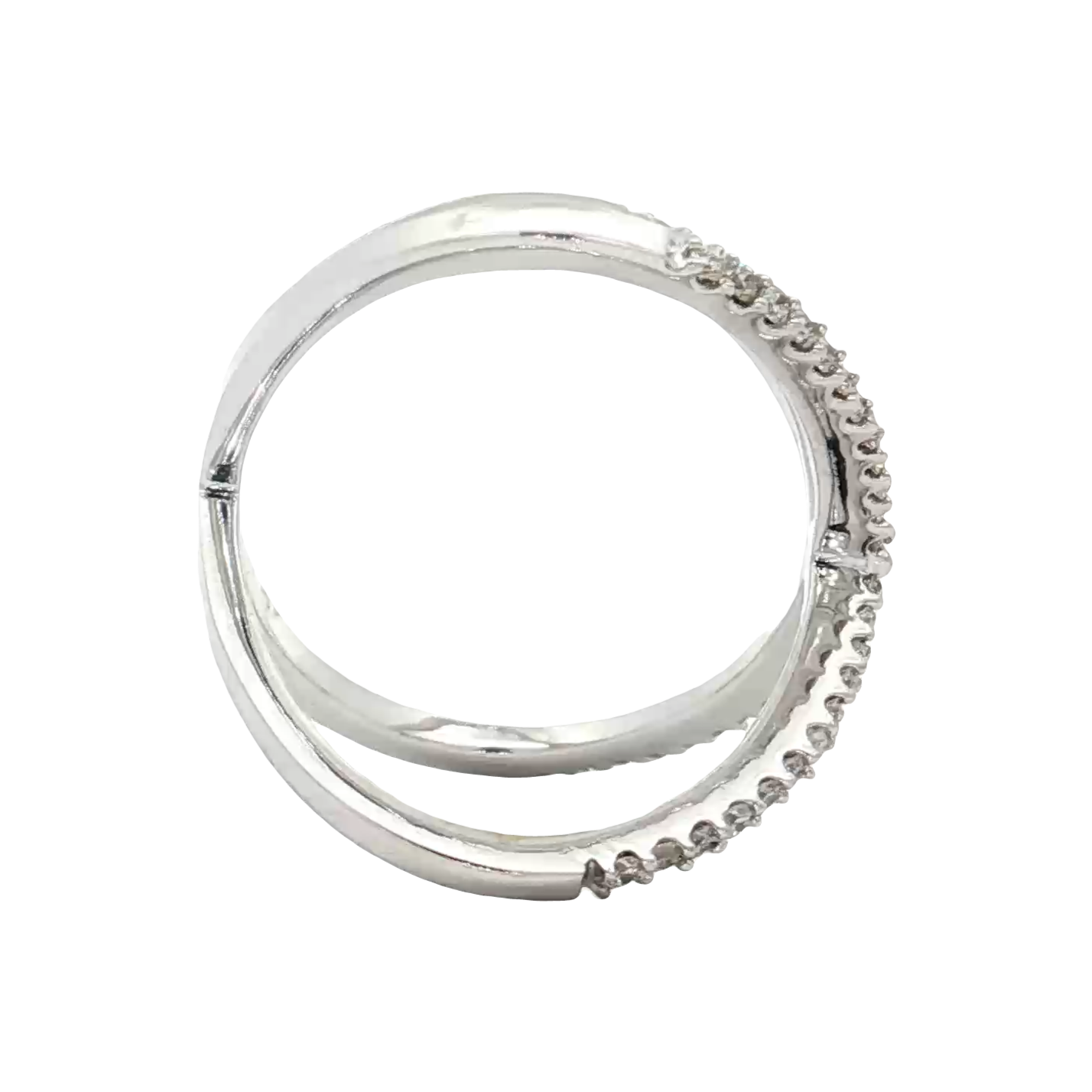 White Gold Diamond Fashion Ring