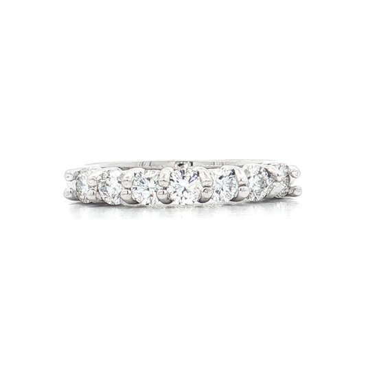 White Gold Diamond Wedding Band