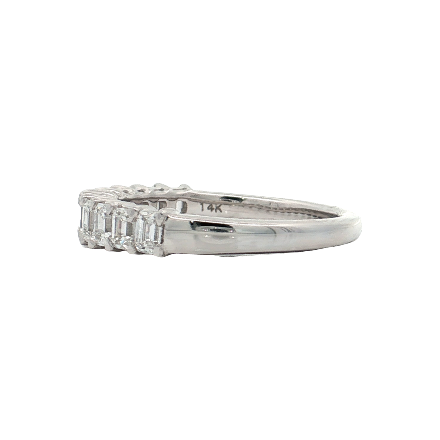 White Gold Diamond Wedding Band