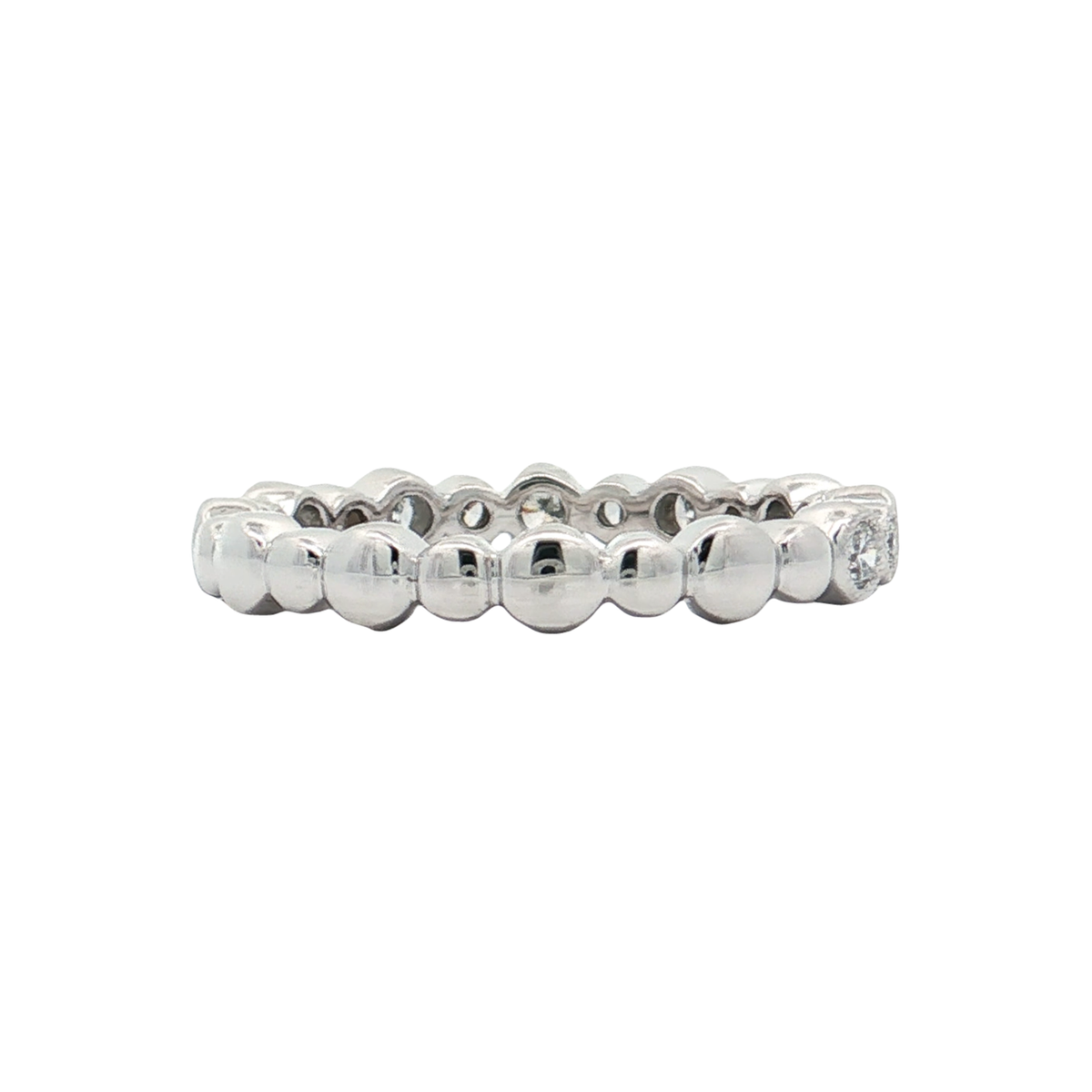 White Gold Diamond Wedding Band