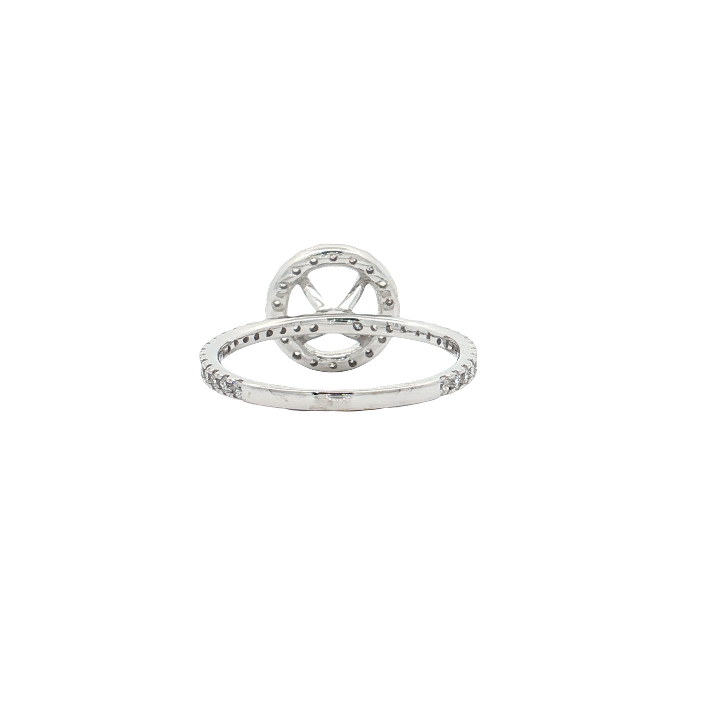 White Gold Diamond Bridal Setting