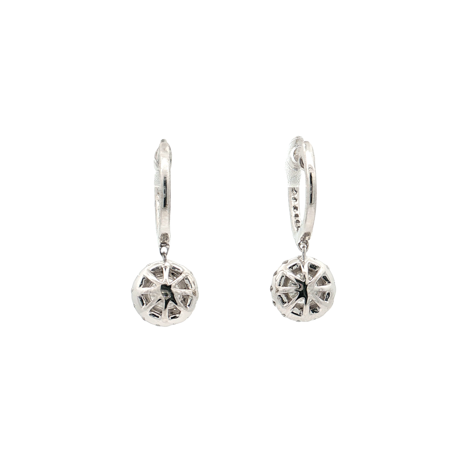 White Gold Diamond Earrings