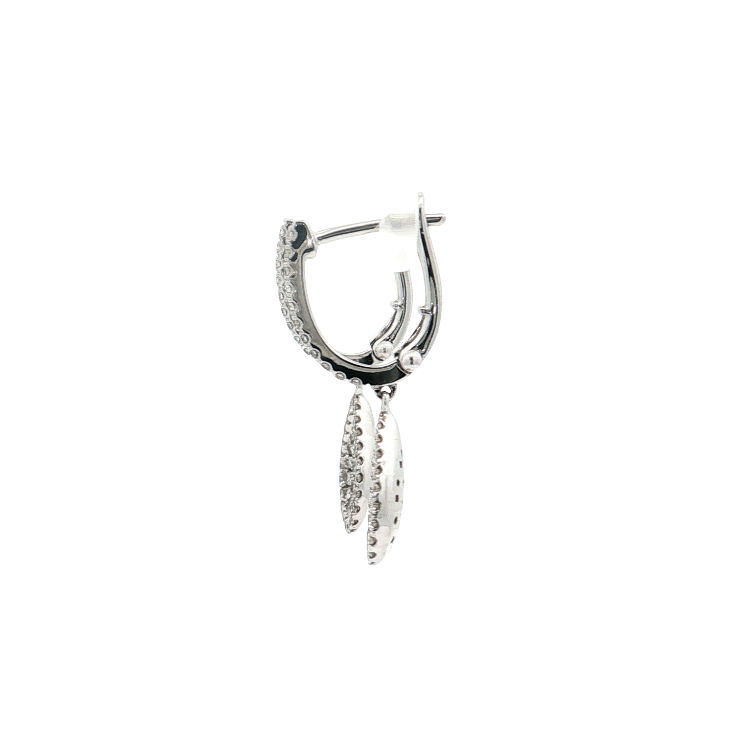 White Gold Diamond Earrings
