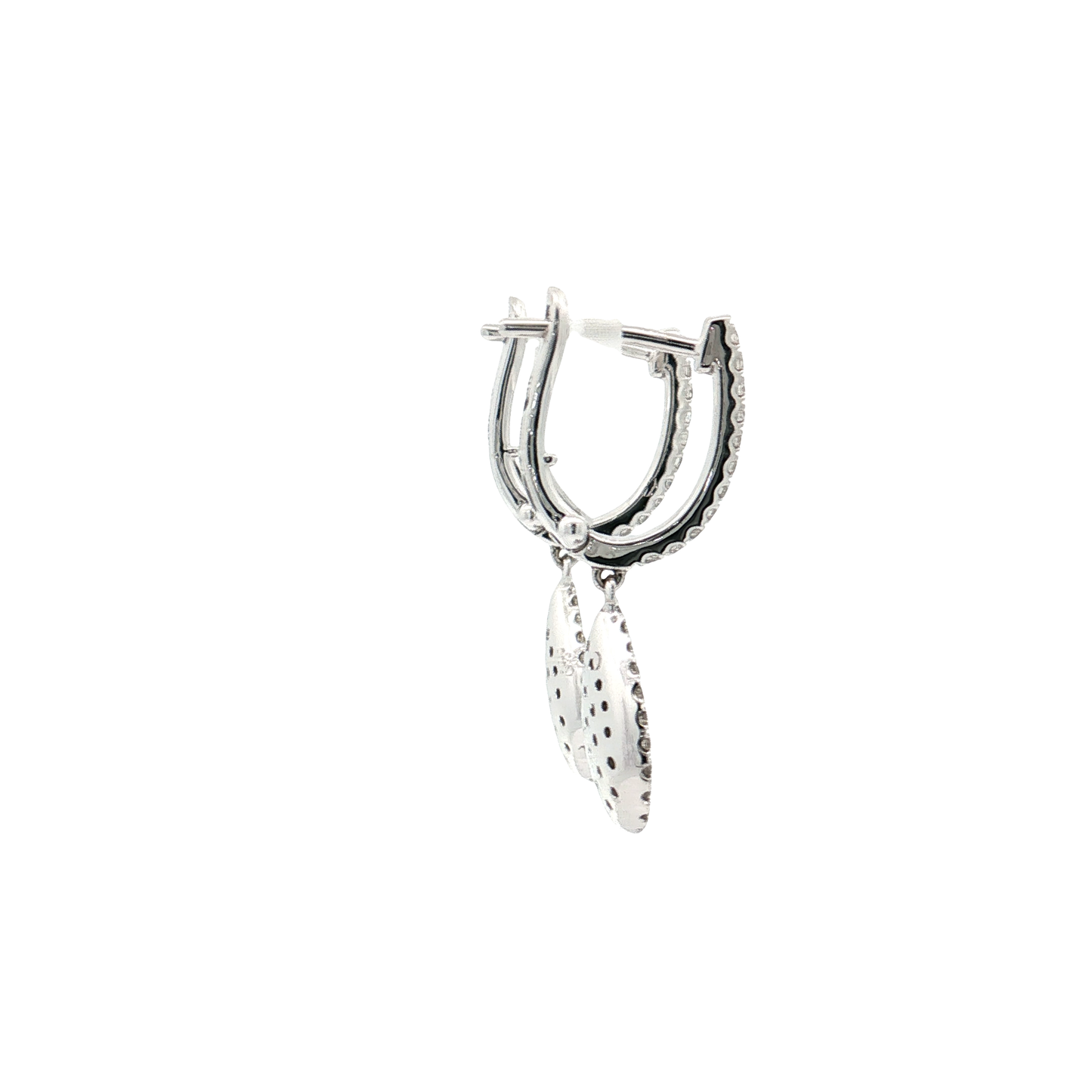 White Gold Diamond Earrings