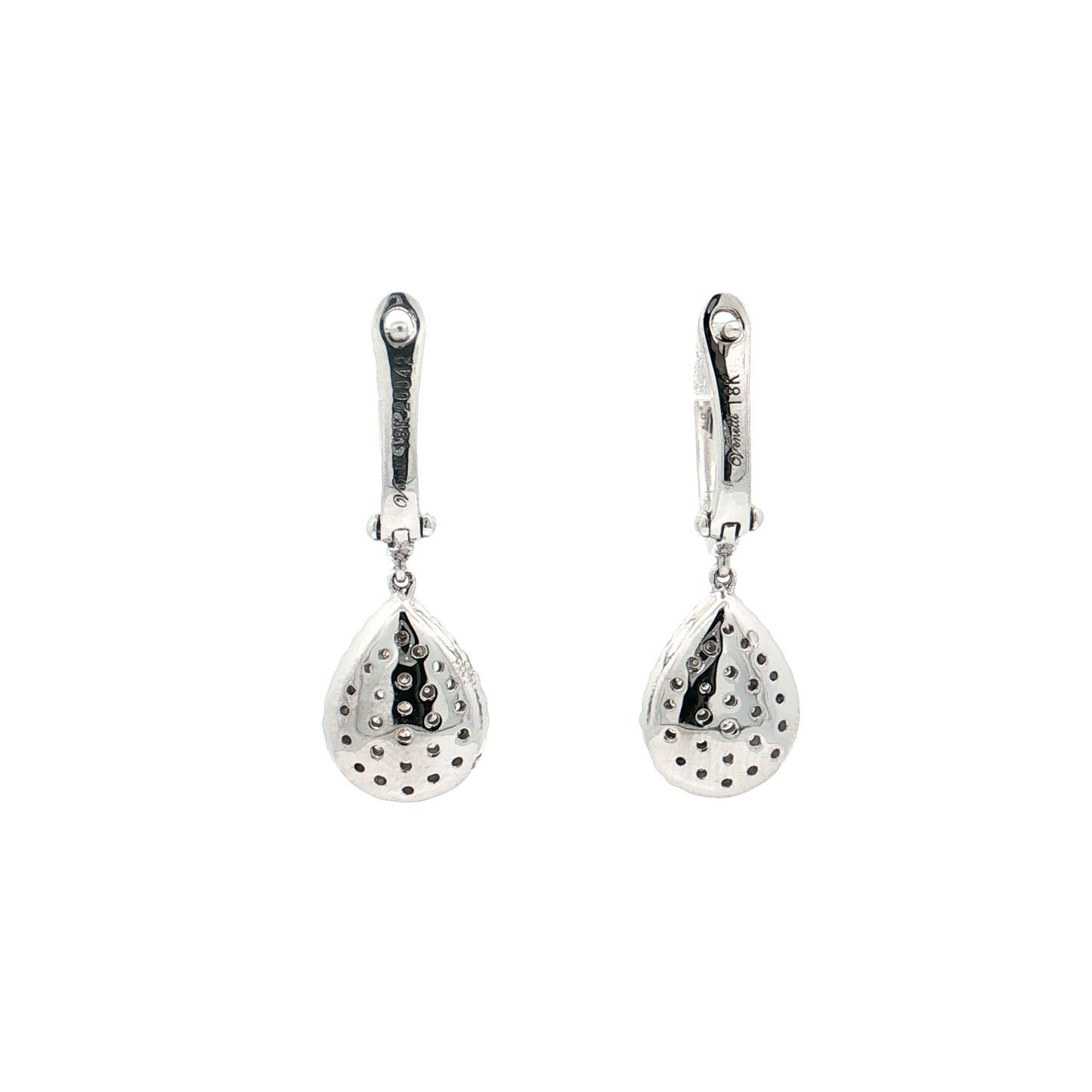 White Gold Diamond Earrings